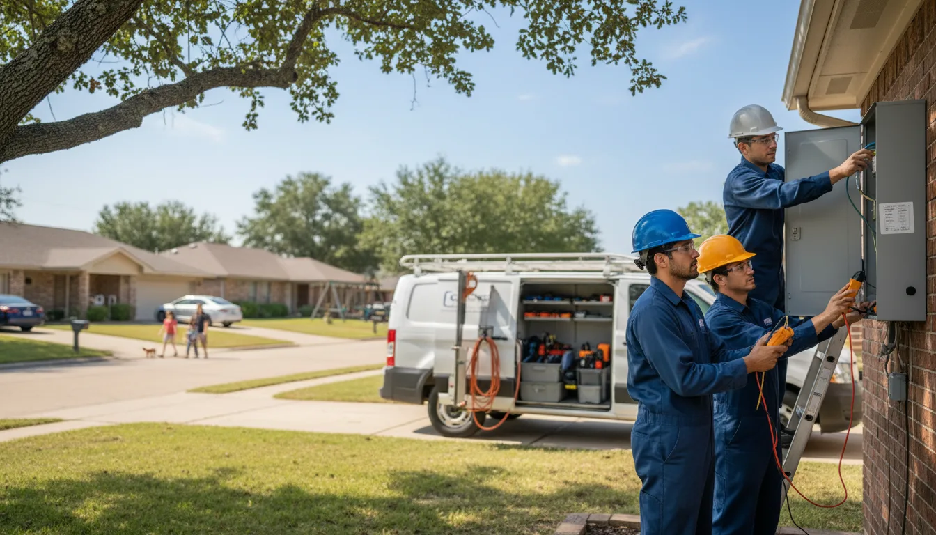 Certified electrician providing emergency electrical services in Moline, IL